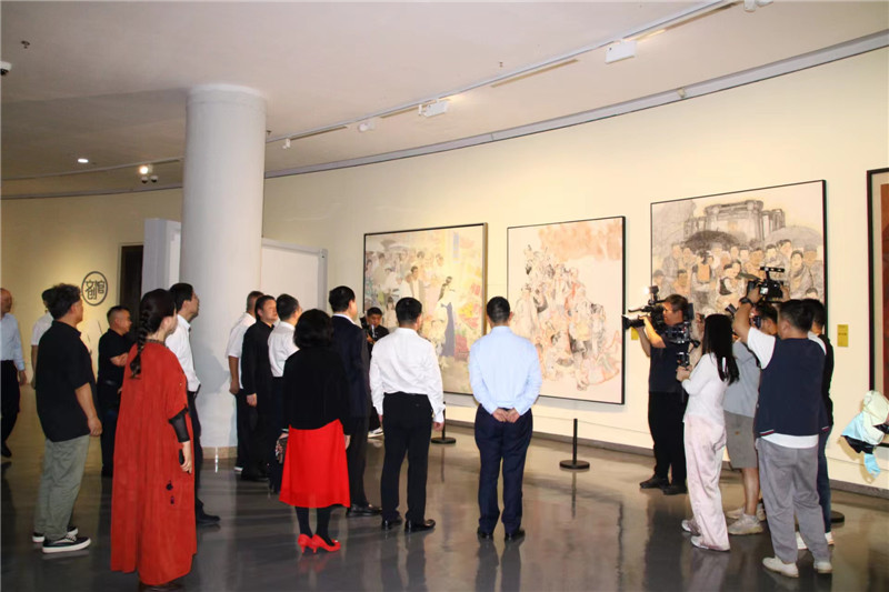860件作品展现陕西五年美术成果 4大展馆联动欢庆祖国75周年华诞 