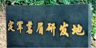 勉县举行定军茗眉研发地立碑仪式(1)552
